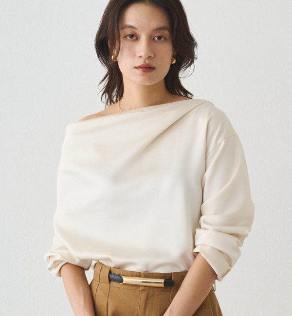  「ドレープブラウス」|シャツ・ブラウス|