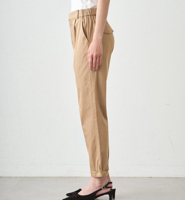  「裾ねじりパンツ」|チノ|