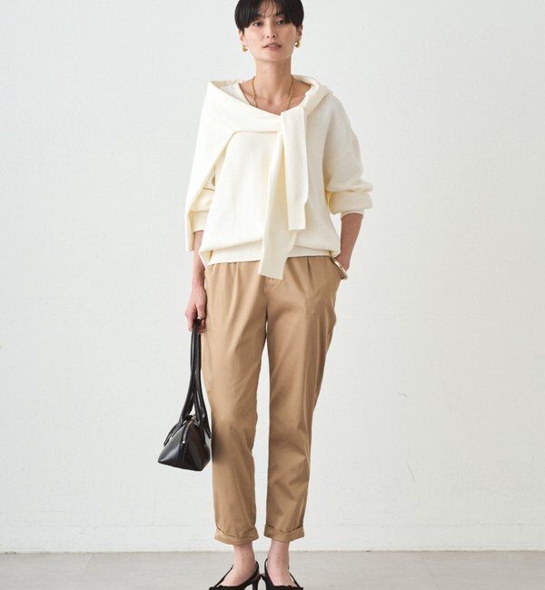 「裾ねじりパンツ」|チノ|