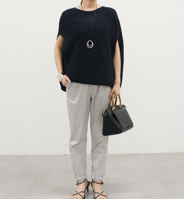  「裾ねじりパンツ」|チノ|