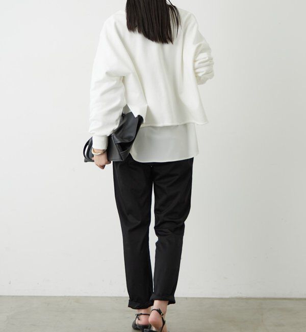  「裾ねじりパンツ」|チノ|
