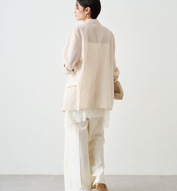  「レースシフォンキャミ」|シャツ・ブラウス|