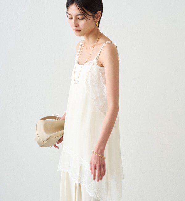  「レースシフォンキャミ」|シャツ・ブラウス|