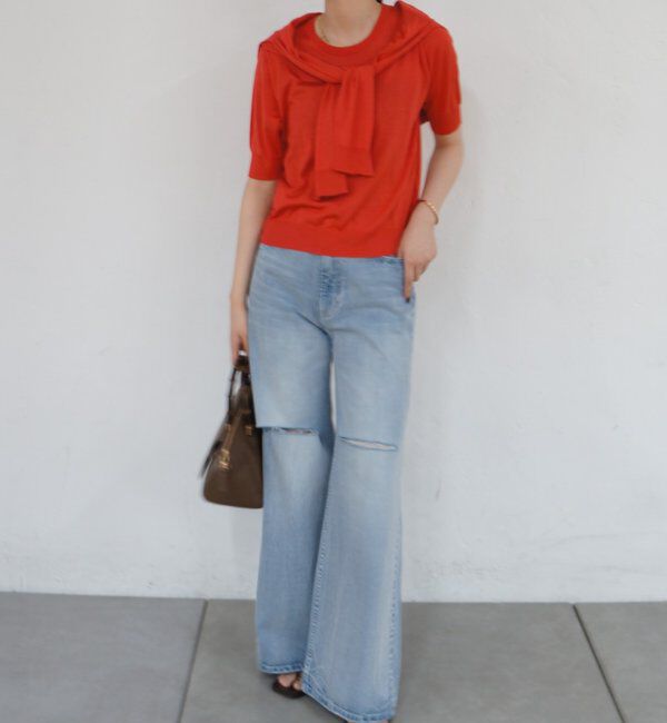  「シルクニットカーデ」|ニット・セーター|