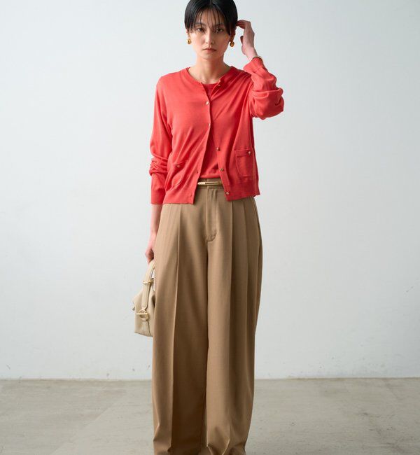  「シルクニットカーデ」|ニット・セーター|