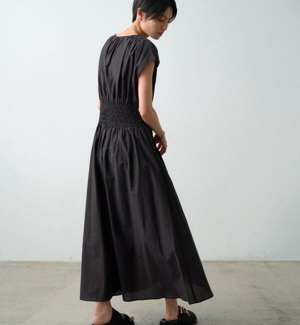  「タックフレアワンピース」|ワンピース|