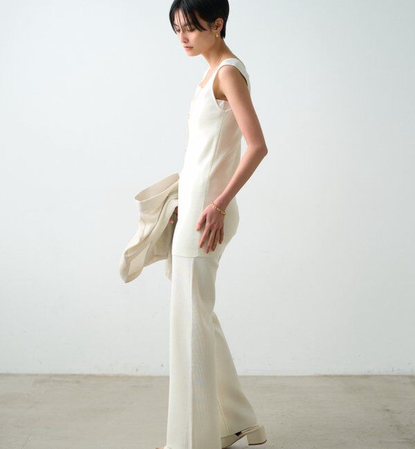  「チュニックニットタンク」|ニット・セーター|