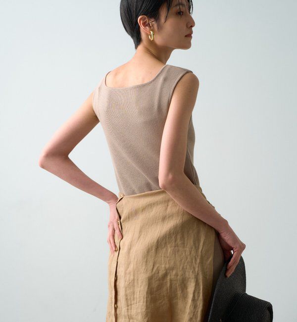  「チュニックニットタンク」|ニット・セーター|