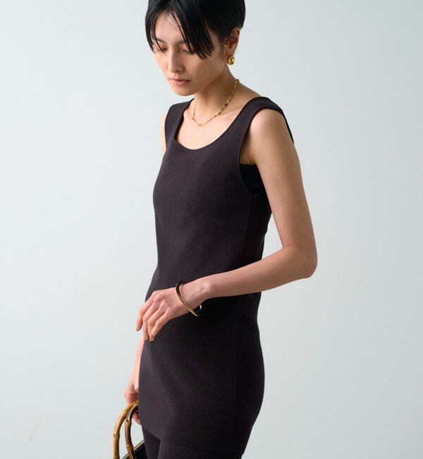  「チュニックニットタンク」|ニット・セーター|