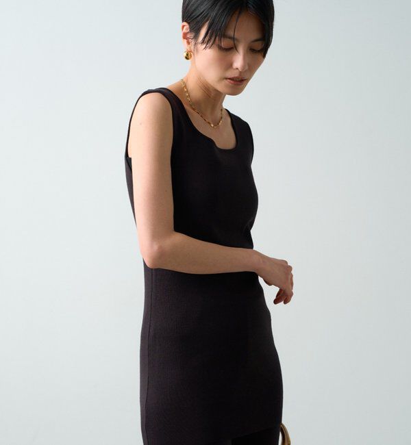 「チュニックニットタンク」|ニット・セーター|