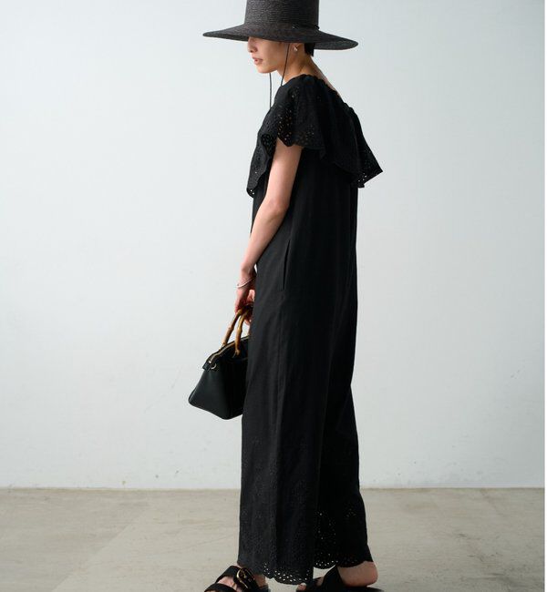  「コットンレースオールインワン」|ワンピース|