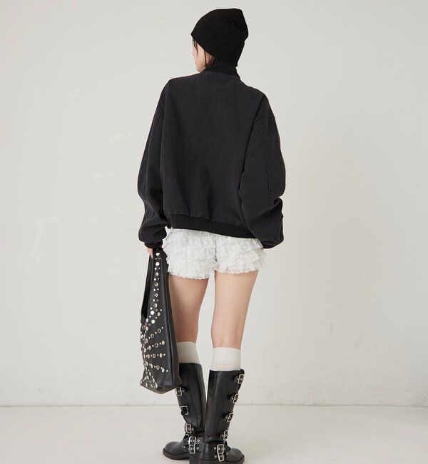  「【UNISEX】KOOKY'NファイヤーマンダックMA1」|ブルゾン・スタジャン|