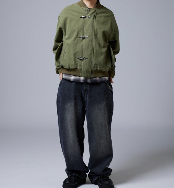  「【UNISEX】KOOKY'NファイヤーマンダックMA1」|ブルゾン・スタジャン|