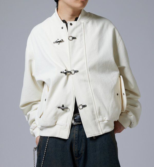  「【UNISEX】KOOKY'NファイヤーマンダックMA1」|ブルゾン・スタジャン|