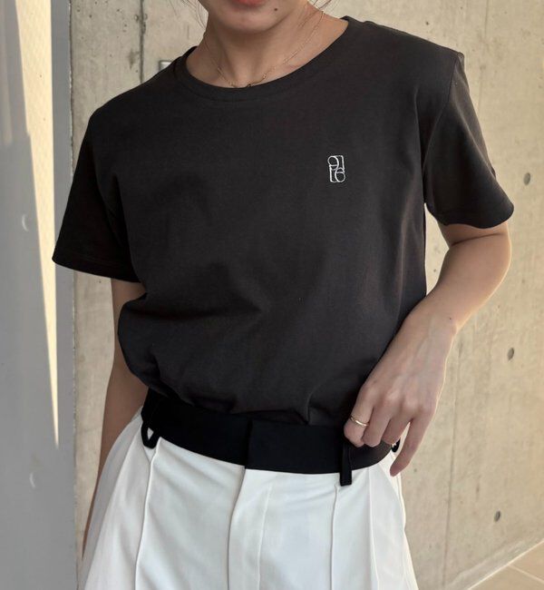  「【全8色/サイズ展開あり】LE'MAGE1ポイントTシャツ」|Tシャツ・カットソー|チャコールグレー