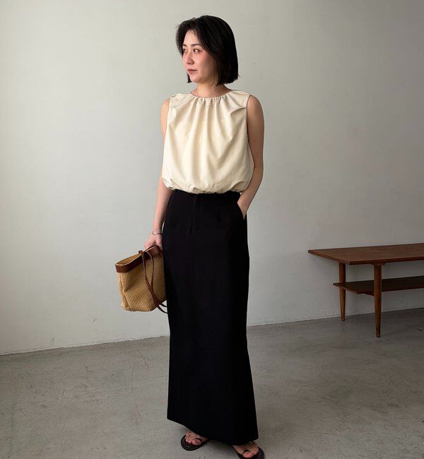  「【前後2WAY】ドロップリボンバルーンブラウス」|シャツ・ブラウス|