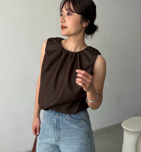  「【前後2WAY】ドロップリボンバルーンブラウス」|シャツ・ブラウス|