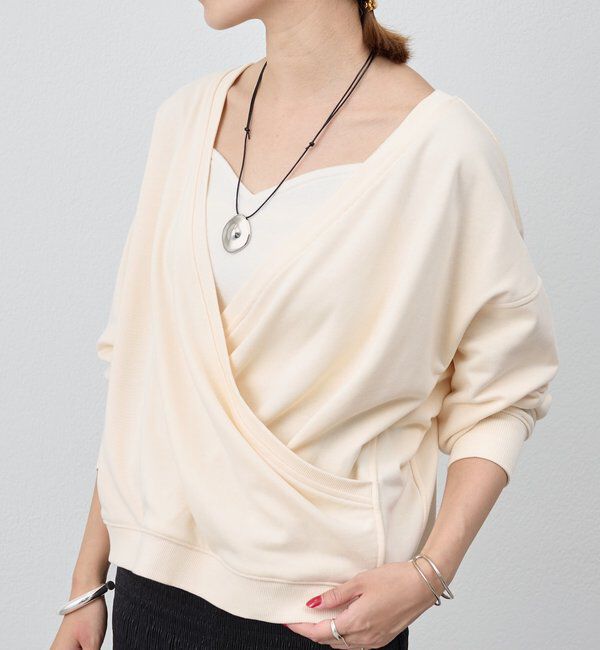  「カシュクールスウェット」|Tシャツ・カットソー|