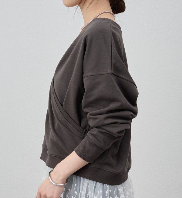  「カシュクールスウェット」|Tシャツ・カットソー|