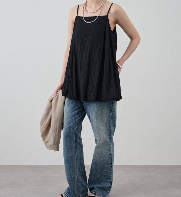  「バルーンチュニックキャミ」|キャミソール|