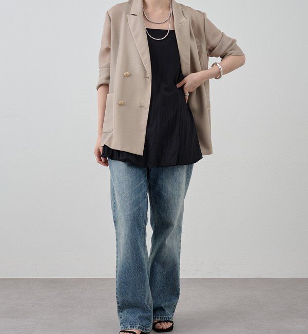  「バルーンチュニックキャミ」|キャミソール|