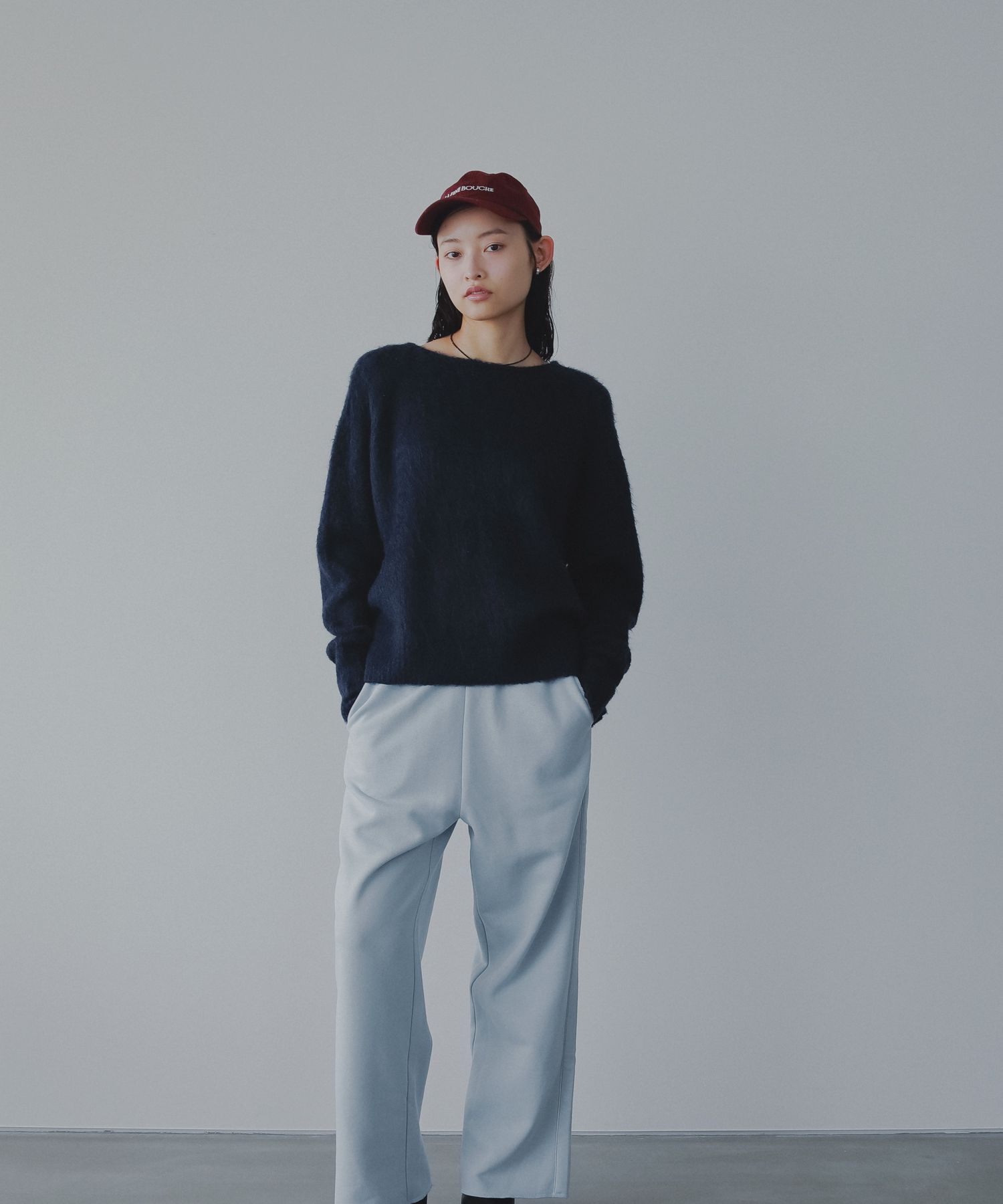 A part by 「【WEB限】シャギーニットプルオーバー」|ニット・セーター|