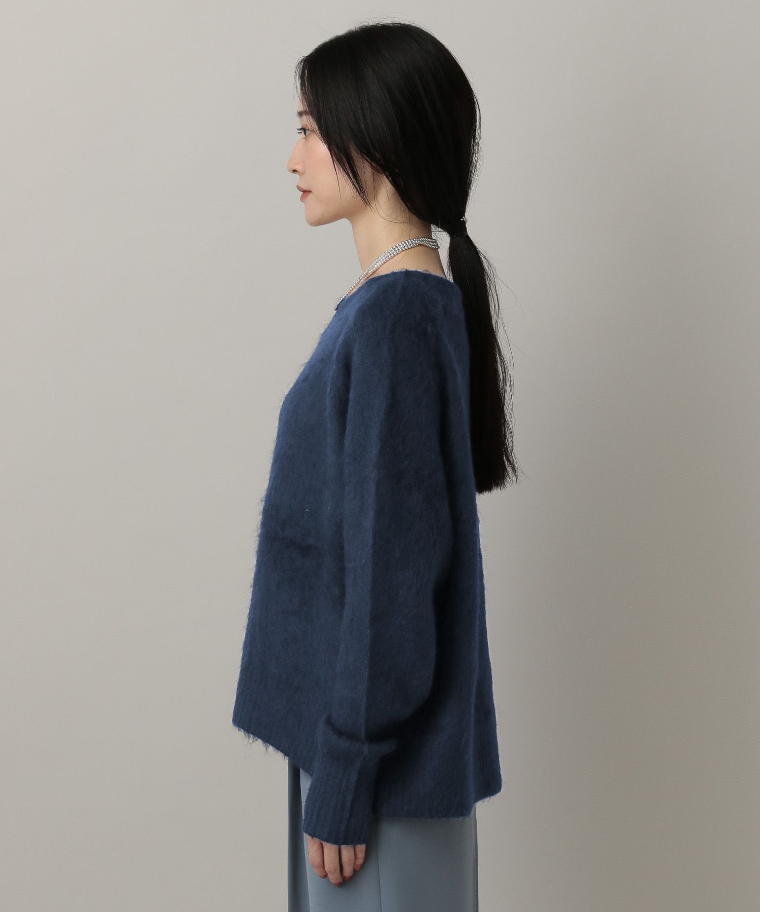 A part by 「【WEB限】シャギーニットプルオーバー」|ニット・セーター|