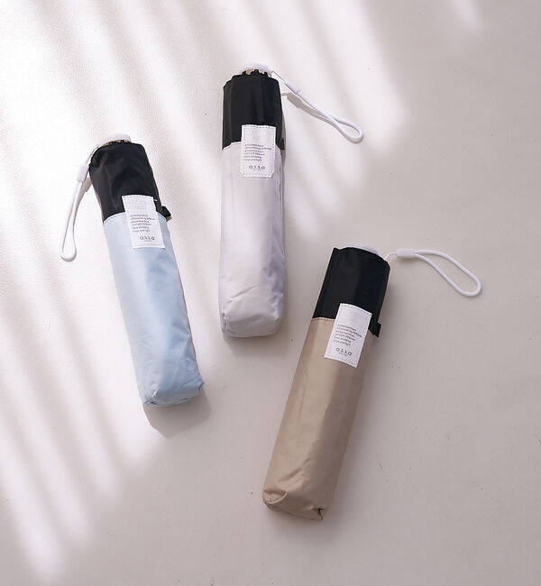 collex「【a.s.s.a】ブラック切替晴雨兼用折畳傘 HEAT DOWN PARASOL」|傘|