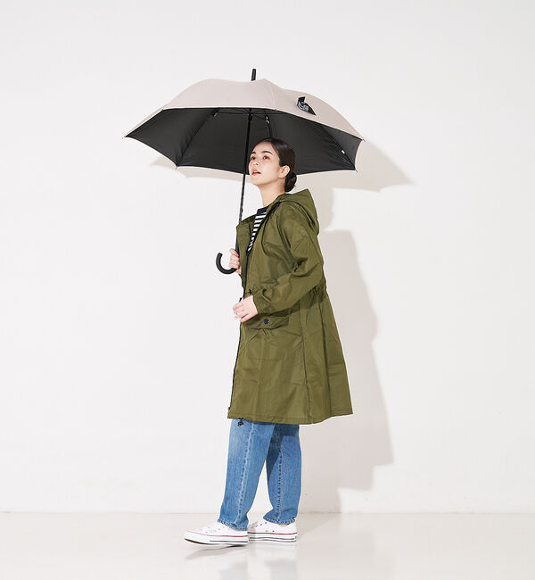 collex「【WEB限定】【a.s.s.a】モッズレインコート 収納ポーチ付き」|傘|