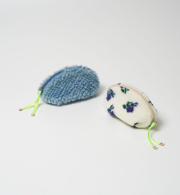 collex「【WEB限定】【EARTH MADE】ボア テープ ポーチ」|ポーチ|