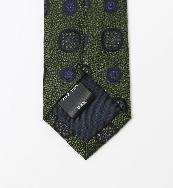 ABAHOUSE「【IMPORT FABRIC TIE】シルク 小紋柄 ネクタイ」|ネクタイ・蝶ネクタイ|