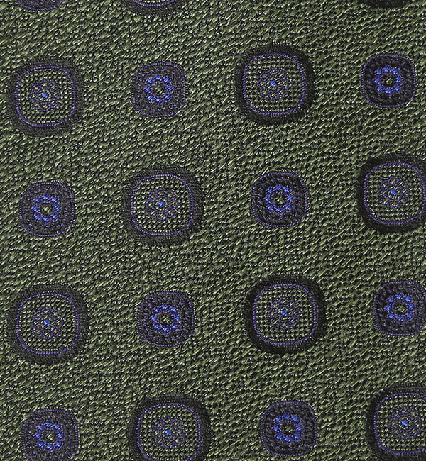 ABAHOUSE「【IMPORT FABRIC TIE】シルク 小紋柄 ネクタイ」|ネクタイ・蝶ネクタイ|