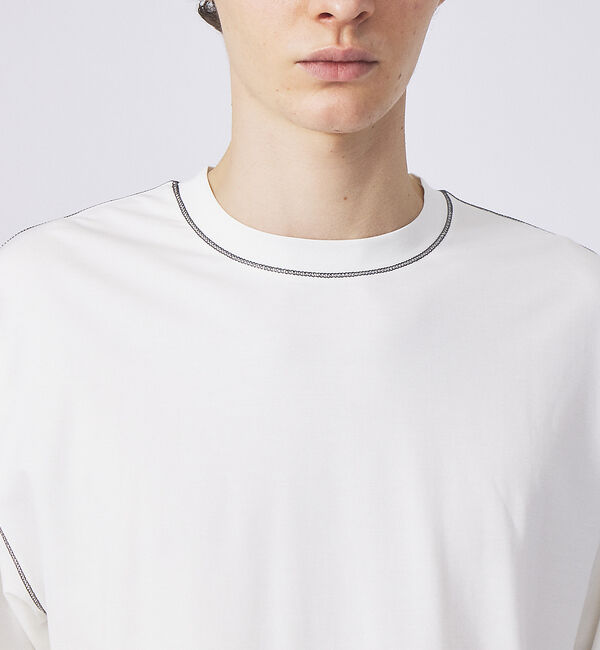 ABAHOUSE「【AH ABAHOUSE】ステッチワーク 長袖Tシャツ / ロンT」|Tシャツ・カットソー|