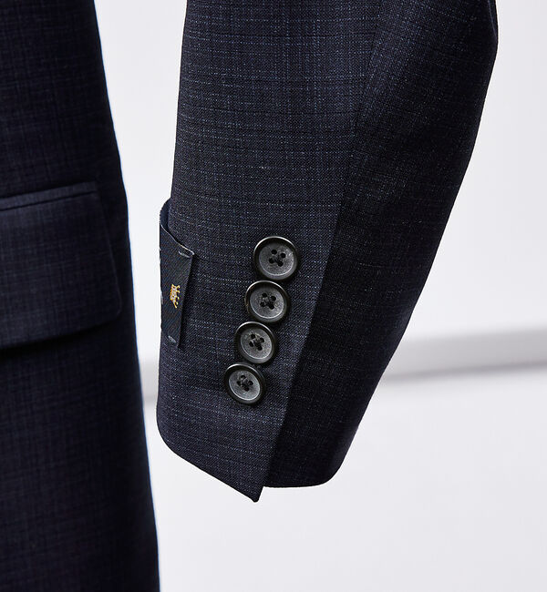 ABAHOUSE「【セットアップ対応/REDA】トロピカルウール ドビー ジャケット」|テーラードジャケット|