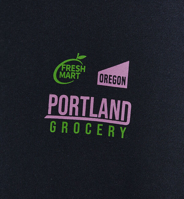 ABAHOUSE「【PORTLAND-GROCERY】ロゴプリント クルーネックスウェット / L」|スウェット・ジャージ|
