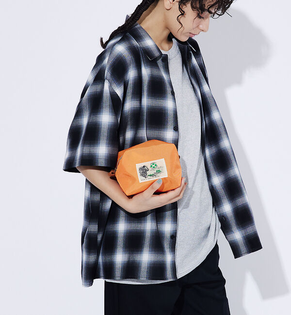 ABAHOUSE「【SANPAK/サンパック】万能ナイロンポーチ/ユニセックス/アウトドア【WEB」|ポーチ|オレンジ