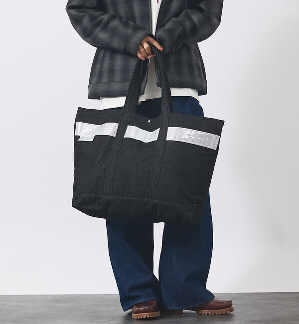 ABAHOUSE「【WEEKENDER/ウィークエンダー】 SAFETY DENIM TOTE/デ」|トートバッグ|