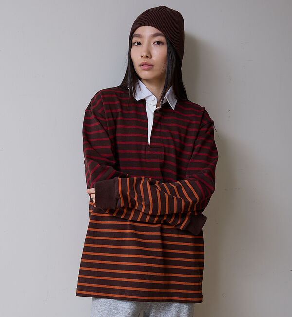 ABAHOUSE「【BARBARRIAN / バーバリアン】12ozHEAVY WEIGHT/ポロ」|ポロシャツ|