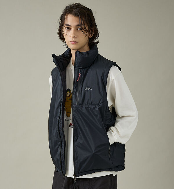 ABAHOUSE「【NANGA/ナンガ】 AURORA TEX STAND COLLAR DOWN」|ダウン|ブラック