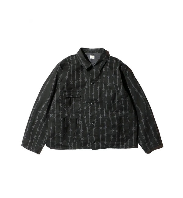ABAHOUSE「【PENNY&lsquo;S】PRINTED ENGINEER SHORT JACKET/ミ」|ミリタリー・モッズコート|