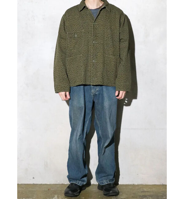 ABAHOUSE「【PENNY&lsquo;S】PRINTED ENGINEER SHORT JACKET/ミ」|ミリタリー・モッズコート|