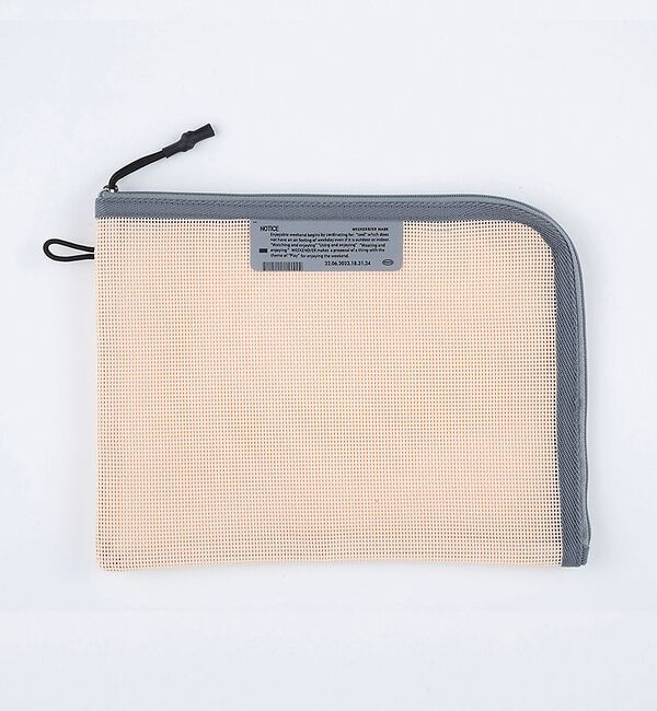 ABAHOUSE「【WEEKEND(ER)/ウィークエンダー】PVC　MESH FLATCASE/」|ポーチ|
