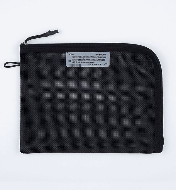 ABAHOUSE「【WEEKEND(ER)/ウィークエンダー】PVC　MESH FLATCASE/」|ポーチ|
