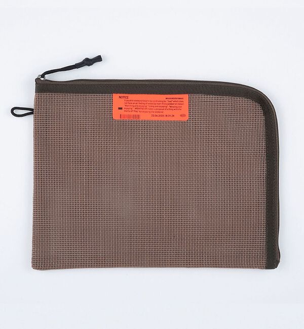 ABAHOUSE「【WEEKEND(ER)/ウィークエンダー】PVC　MESH FLATCASE/」|ポーチ|