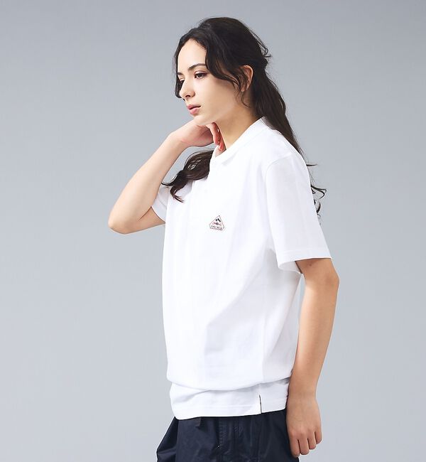 ABAHOUSE「【PYRENEX / ピレネックス】リラックスポロシャツ/POLO/HMZ012」|ポロシャツ|ホワイト