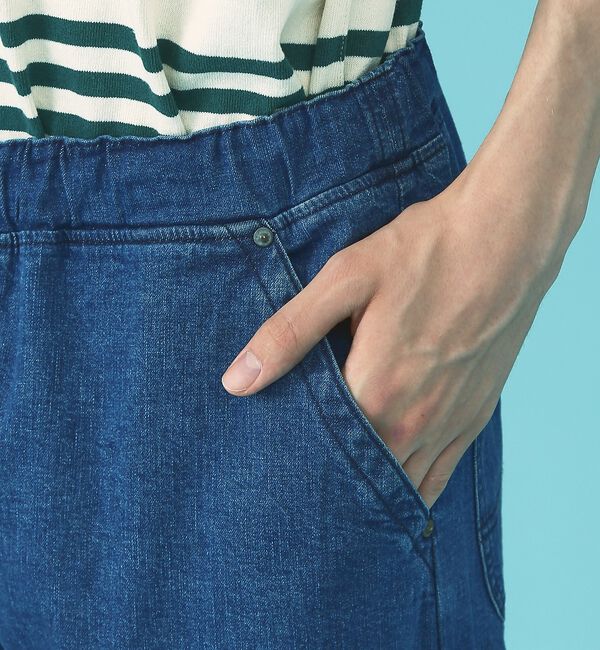 ABAHOUSE「【LEE/リー】 リラックスワイドパンツ FLeeasy/フリージー LM580」|デニム|