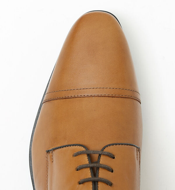 alfredoBANNISTER「【一部店舗＋WEB限定】ロングノーズ 外羽根 ストレートチップシューズ」|ビジネス・ドレスシューズ|