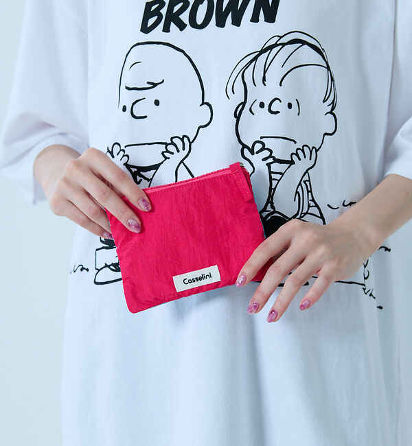 Rouge vif「【Casselini / キャセリーニ】ドゥードゥルフォトポーチ」|ポーチ|