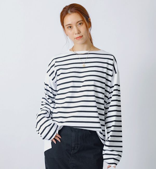 Rouge vif「【MONT KEMMEL/モン ケメル】バスクシャツ / ボーダーロングスリーブ」|Tシャツ・カットソー|