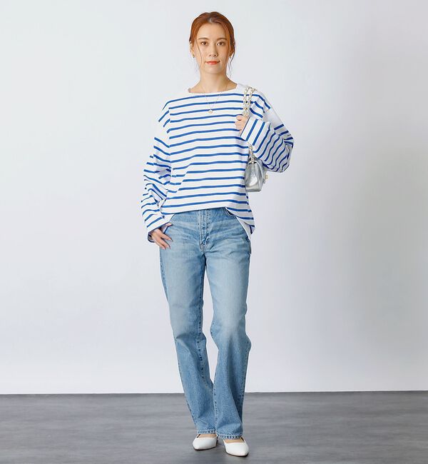 Rouge vif「【MONT KEMMEL/モン ケメル】バスクシャツ / ボーダーロングスリーブ」|Tシャツ・カットソー|